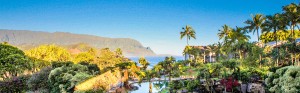 hanalei bay resort pool view