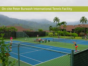 Peter Burwash tennis facility