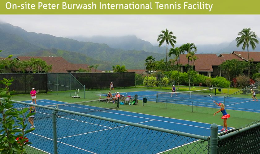 Peter Burwash tennis facility
