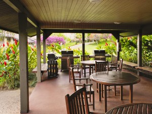 barbecue area
