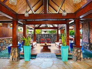 lobby water feature