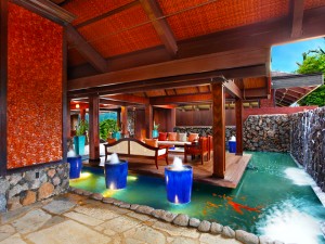 lobby koi pond