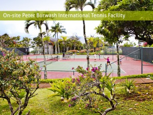 Peter Burwash tennis facility