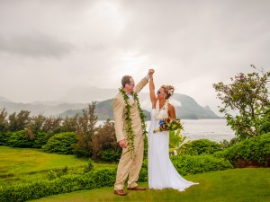 hanalei bay garden wedding