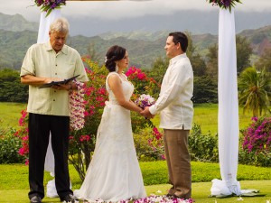 hanalei bay garden wedding