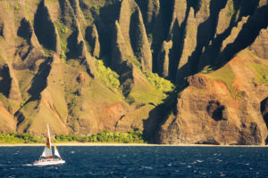 Napali Coast Sailboat