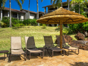 Hanalei Bay Resort palapa