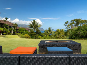 Hanalei Bay Resort fire pit