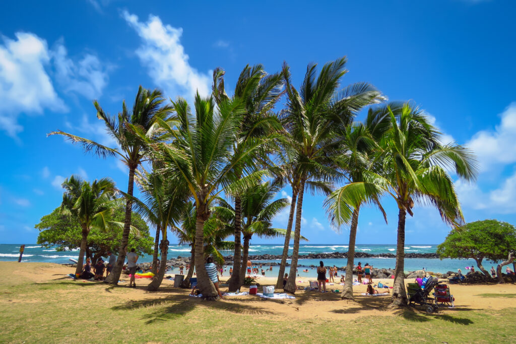 Lydgate Beach Park, Kauai, Hawaii